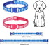 Puppy Collars-16 Pack Puppy Collars for Litter, Adjustable Puppy ID Collars Soft Nylon Whelping Collars for Newborn Litter Puppy Pets