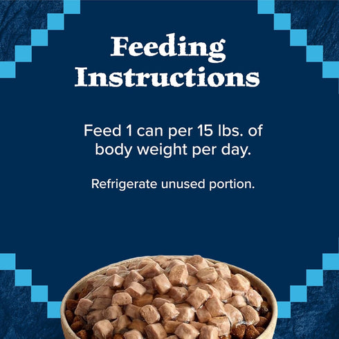 Blue Buffalo Wilderness High Protein Wet Dog Food Variety Pack for Adult Dogs, Grain-Free, 12.5 oz. Cans (6 Pack)