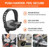 9/16" Dual-Function Bike Pedals - SPD & Toe Cage Compatible for Road, Mountain, Spin Bikes - Indoor Cycling Pedals