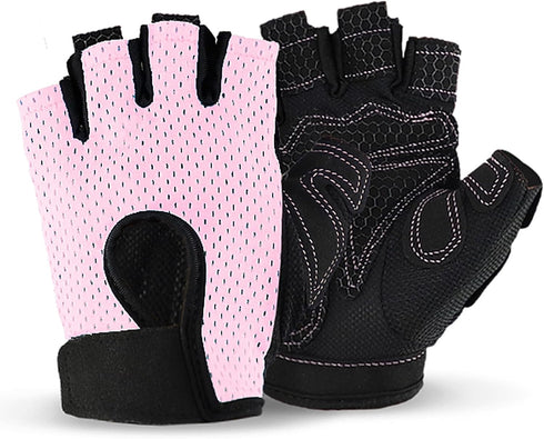 CINDALOG Breathable Weight Lifting Gloves Full Palm Protection, Workout Gloves for Gym, Cycling,