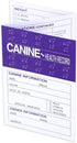 Eaasty 48 Pack Dog Vaccine Record Book, Foldable Puppy Vaccination Record Card for Canine Health