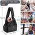 SlowTon Pet Dog Sling Carrier, Hands Free, Small Animal Puppy Up to 6 lbs, Machine Washable