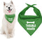 Parisian Pet Unisex Dog Bandanas with 'Trouble Maker' Print - Adjustable Polyester Scarf for Large Dogs