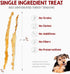 Riley's Turkey Tendons for Dogs - All Natural Single Ingredient Treats Made in the USA - 4 oz