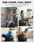 Trideer Yoga Ball Chair with Base & Bands for Home Workouts