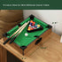 Kinaxixi Mini Pool Table Wooden Billiards Tabletop Board Game for Family Night Party Time Gift for Cat Lovers