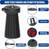 2026 45cm 440 Upgraded Collapsible Stool with Cushion, Maximum Loading Pounds, Portable and Lightweight Adjustable