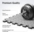 24 24 12 12 Pack, 48 Home Gym Mat, Puzzle Exercise Mat, EVA Interlocking Foam Floor Tiles for Home Workout Equipment
