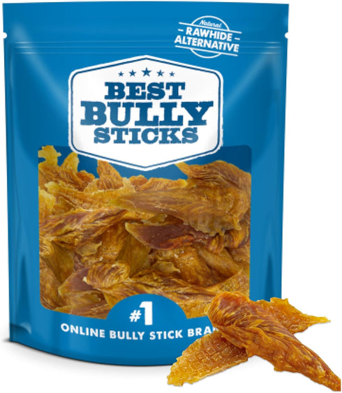 Best Bully Sticks Chicken Fillets, All-Natural Jerky Dog Treats - 16 oz