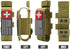 1000D Upgrade Laser Cut Molle Tourniquet Holder, Heavy Duty Tactical Molle Tourniquet Pouch Holder