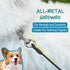 Chew Proof Dog Leash, 6FT Metal Cable Lead, Heavy Duty Made of Coated Wire Rope for Large Dogs and Teething Puppies -