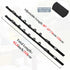 Vehicle Fishing Rod Holder, Heavy Duty Adjustable 5 Rod Capacity Storage Straps for Truck Car SUV Wagons Van