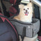 Center Console Dog Car Seat for Small Dogs Up to 12lbs, Portable Middle Console Booster Seat with Adjustable Straps