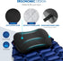 Hikenture Camping Pillow with Removable Cover, Ultralight Inflatable Pillow for Neck Lumbar Support