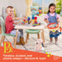Set 3+ B. toys Outdoor Games Galore Combo Ring Toss & Egg-and-Spoon Game for Backyard Fun, Party Activities & Family