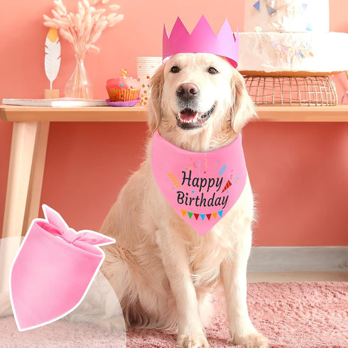 100 Pets(31.5 21.65 21.65 Inch) Kacctyen Pieces Dog Bandanas Bulk Plain Blank Heat Transfer Triangle Dog Bibs Washable