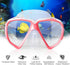 Snorkel Diving Mask Panoramic HD Swim Mask, Anti-Fog Scuba Goggles for Diving, Snorkeling, Swimming