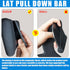 LAT Pull Down Bar for Cable Machine - T Bar V Bar Attachments for Strength Training, Back and Tricep