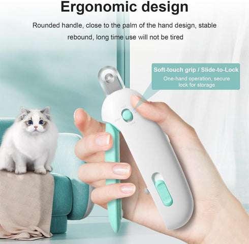 Trimmer 3 Trimming Cat Nail Clipper and with Adjustable Safety Levels Hole, Professional Indoor Kitten Supplies, Puppy