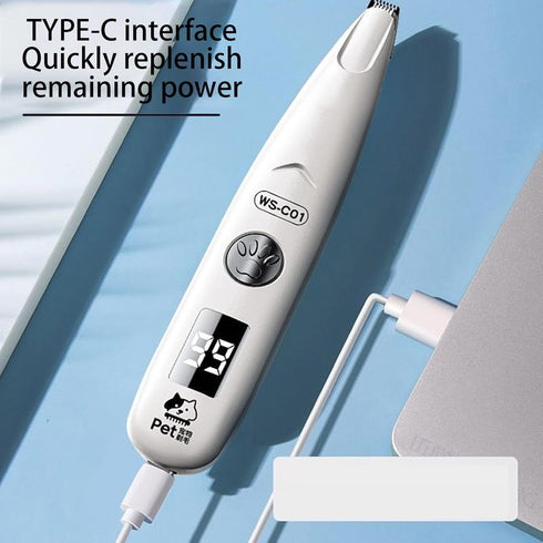 Generic Trimmer Trimmer Dog for Grooming,Quiet Rechargeable Cordless Electric Shaver | Dog Face - for Face Nails Body