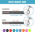 BAAPET Two Handle Dog Leash, Dual Soft Padded Handles with Traffic Control for Small, Medium, or Large Dogs (1.0" x 5