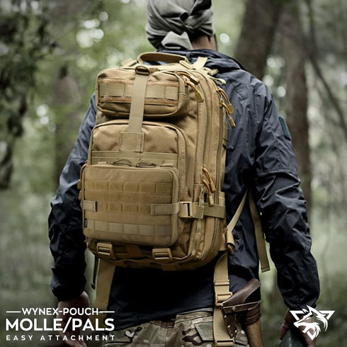 WYNEX Tactical Admin Molle Pouch, Medical EDC Utility Bag for Hiking Belt Bags