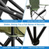2 Pack Supports300lbs, Folding Camping Chairs Portable Outdoor Chair for Camping, Fishing, Beach, Picnic, Lightweight