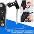 WOTOW 14 in 1 Bike Repair Tool Kit & Saddle Bag, Multitool Set with Portable Under Seat Bag for Road Mountain Bicycle
