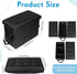 300lbs Off(1 Pack) Car Back Seat Extender for Dogs up to Car Seat Extender Back and Front Gap Filler with Storage