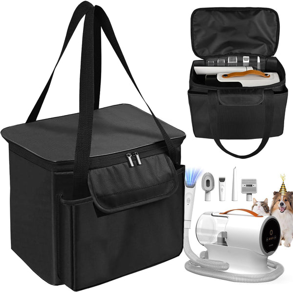 NUENSS-ROR Carrying Bag for Dog Grooming Vacuum, Portable Outdoor Pet Hair Vacuum Travel