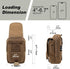 Pack TSPRO Tactical Molle EDC Pouch Utility Tool Pouches Organizer Phone Holster Durable Belt Waist Bag Military Gear