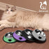3Pcs Non-Slip Stainless Steel Cat Bowls, Unbreakable Small Food Bowl with Thick Rubber Base, Lovely Color