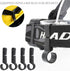 2000 6-10 DARKBEAM COB Floodlight Headlamp USB Rechargeable with Red Light, Lumen LED Headlight - Car Maintenance
