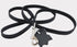 Genuine Leather Classic Dog Leash Black 1/2" Wide, 4 Ft for Boston Terrier, Poodle, Puppies
