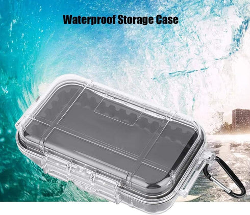 Waterproof Storage Case, Waterproof Case, Waterproof Diving Survival Transport Box Container with Removable Interior