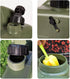 Water Container with Spigot, Portable Green Bucket for Camping, Hiking, Picnic, BBQ, 4.8Gal PE Storage Carrier (Green)