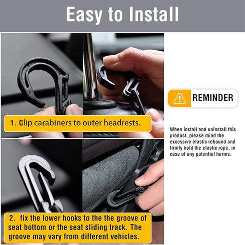 DYKESON Dog Car Net Barrier, Pet Barrier with Auto Safety Mesh Organizer for Cars, SUVs, Easy Install