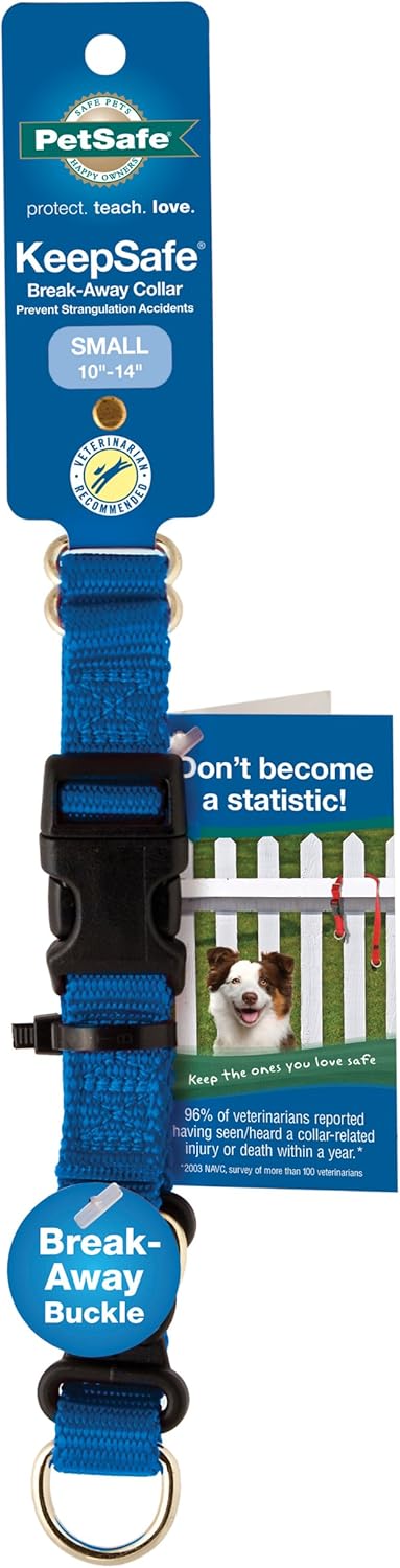 PetSafe KeepSafe Break-Away Collar, Prevent Collar Accidents for Your Dog or Puppy, Adjustable Sizes for Improved Safety
