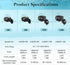 AQQA Aquarium Wave Maker, 3W/5W/10W/15W Suction Cup Powerhead Pump, Ultra Quiet Submersible Circulation Pump