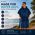 Maloo Nalu Changing Poncho Hooded Surf & Swim Towel Poncho for Adults & Kids, Quick-Dry, Ultra-Soft, Made from Recycled