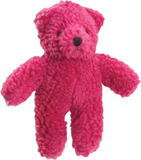 Zanies Berber Bear Dog Toys, Red