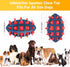 Dog Spiky Toy Ball with Squeaker, Floating Chewing Fetching and Interactive Play (2pc Kit)