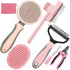 Pet Grooming Kit - 7 PCS Deshedding Brush Set with Slicker, Undercoat