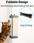 Cat Corner Scratcher, 2 Pack Natural Sisal Wall Mounted Boards, Resistant Furniture Protector for Indoor Cats