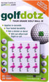 Golfdotz USGA Rule Conforming Golf Ball Markers, Stickers for Marking Balls, Gifts for Golfers, Dads, Retirees