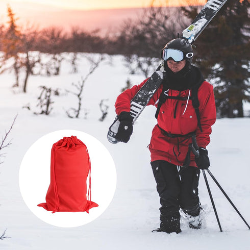 Ski Goggle Bags - Microfiber Snow Goggles Case Sleeve with Drawstring Pouch Protection