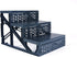 Pet Parade Three Step Pet Stairs, Easy Access to Beds and Couches, Easy Assembly, Removable Cover