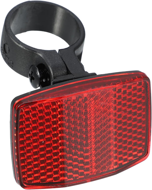 X AUTOHAUX 2.7cm Bicycle Reflectors, Plastic Red Warning Reflector Bike Accessories