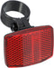 X AUTOHAUX 2.7cm Bicycle Reflectors, Plastic Red Warning Reflector Bike Accessories