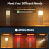 LED Camping Lantern by Dawnrise, Up to 350 Hours Rechargeable Light, 4 Modes Outdoor Flashlight Lantern with Red Light,